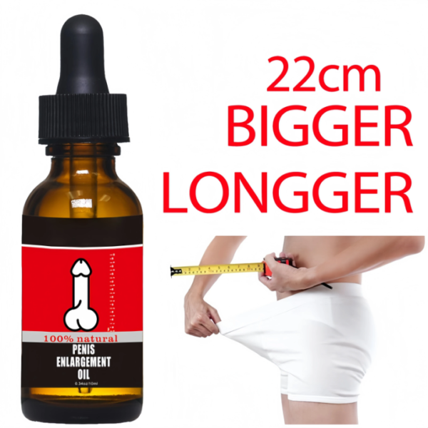 SexRapid – Huile de Massage Intime Naturelle pour Homme (10 ml)